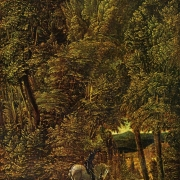 Lesní krajina se sv. Jiřím, porážejícím draka (1510) 