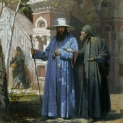 Patriarcha Nikon v Novém Jeruzalémě