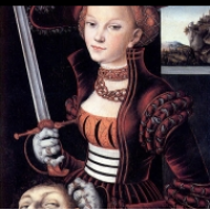 Judita s hlavou Holoferna (Grunewald, 1530)