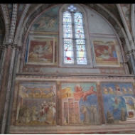 Fresková výzdoba, Horní bazilika v Assisi