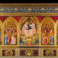 Polyptych, Cappella Baroncelli, Florencie