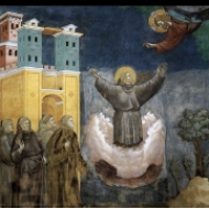 Scéna ze života sv. Františka, Horní bazilika v Assisi