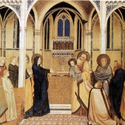 Uvedení do chrámu, kaple Máří Magdalény, Dolní bazilika v Assisi