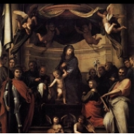 Mystický sňatek svaté Kateřiny Sienské (1512)