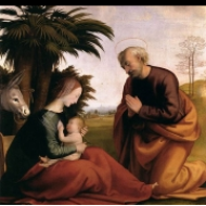 Odpočinek na útěku do Egypta (okolo roku 1500)