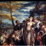 Nalezení Mojžíše (1570-1575)