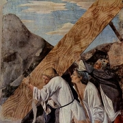 Freska z cyklu legendy O pravém kříži