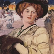 Portrét mladé dámy