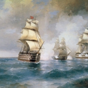 Briga  „Merkurij“ napadena dvěma tureckými loděmi (1892)