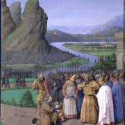 Iluminace. Židovské starožitnosti. Král David