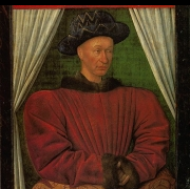 Portrét Karla VII. (1445-1450)