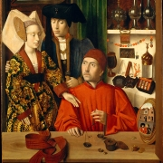 Svatý Eligius ve svém obchodě