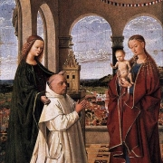 Madona s dítětem a donátorem