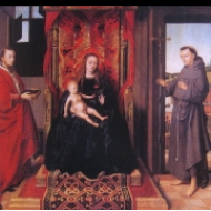 Madona na trůně se svatým Františkem a Jeronýmem