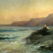 Puškin na břehu Černého moře (1887)