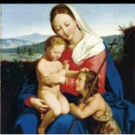 Madona s Kristem a Janem Křtitelem
