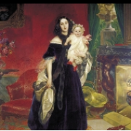 M.I. Beková s dcerou