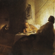 Kristus v Emauzích (1629)