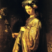 Saskia jako Flóra (1634)