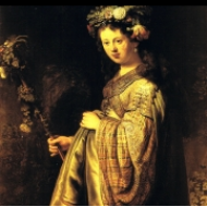 Saskia jako Flóra (1634)