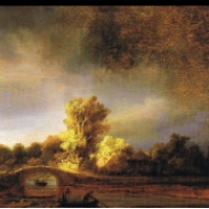 Krajina s kamenným mostem (1637-1638)