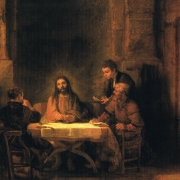 Kristus po zmrtvýchvstání v Emauzích (1648)