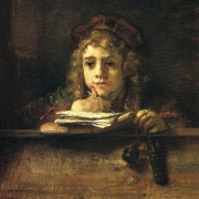 Portrét Tita při studiu (1655)