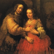 Izák a Rebeka (Židovská nevěsta)(1668)