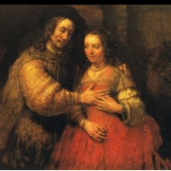 Izák a Rebeka (Židovská nevěsta)(1668)