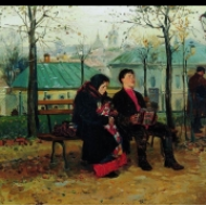 Na bulváru, 1886-1887