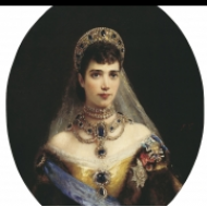 Portrét carevny Marie Fjodorovny, ženy Alexandra III.