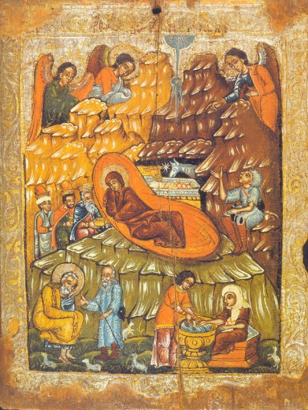 Narození Kristovo, konec 16. století, Ivano-Frankovská oblast