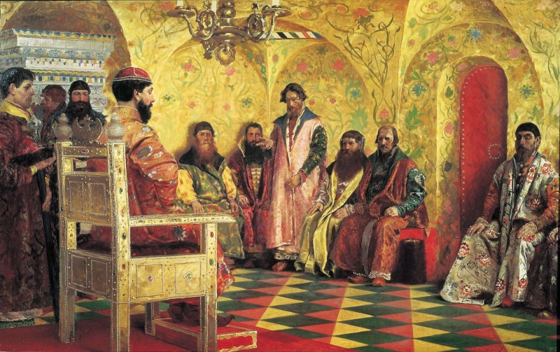 Car Alexej Michailovič a bojaři