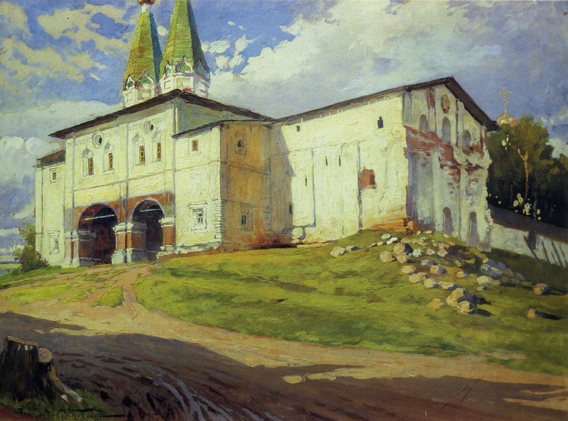 Ferapontův klášter, A. V. Makovskij, 1911