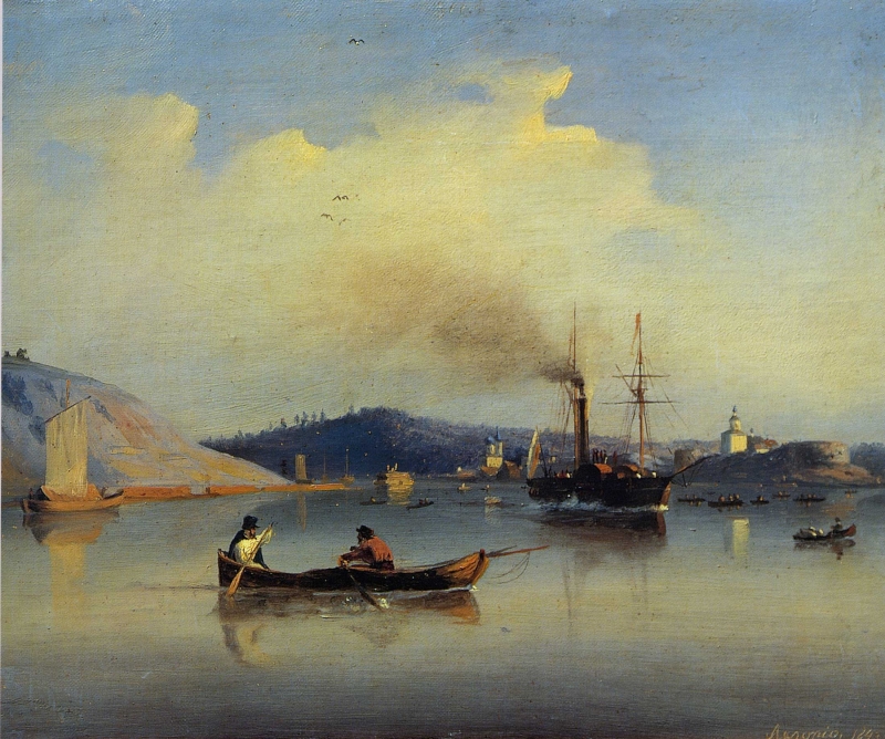 Stará Ladoga, L. Lagorio, 1843