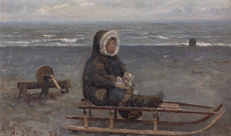 Něnecký chlapec, Nová země (1896)