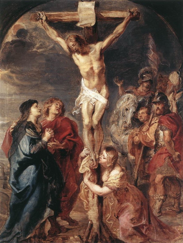 Kristus na kříži (1627)