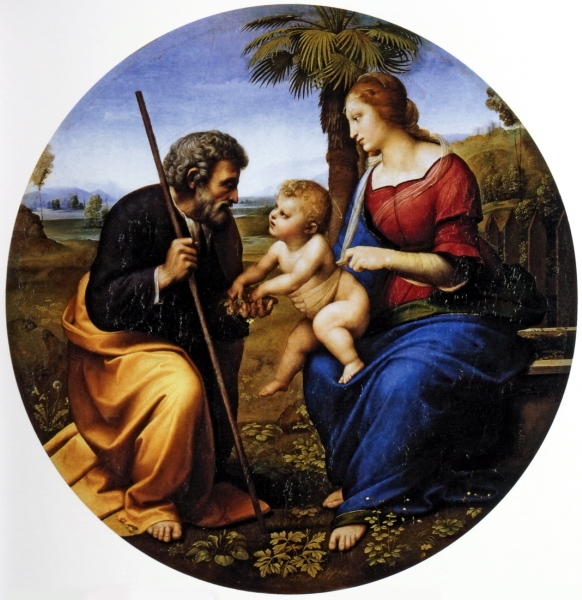 Svatá rodina pod palmou (1506)