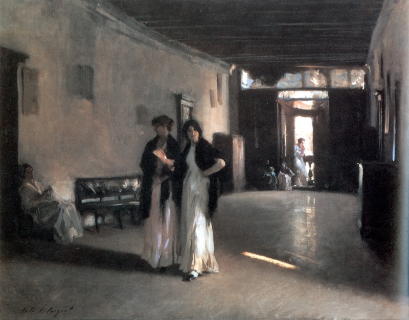 Benátský interiér (1881 - 1882)