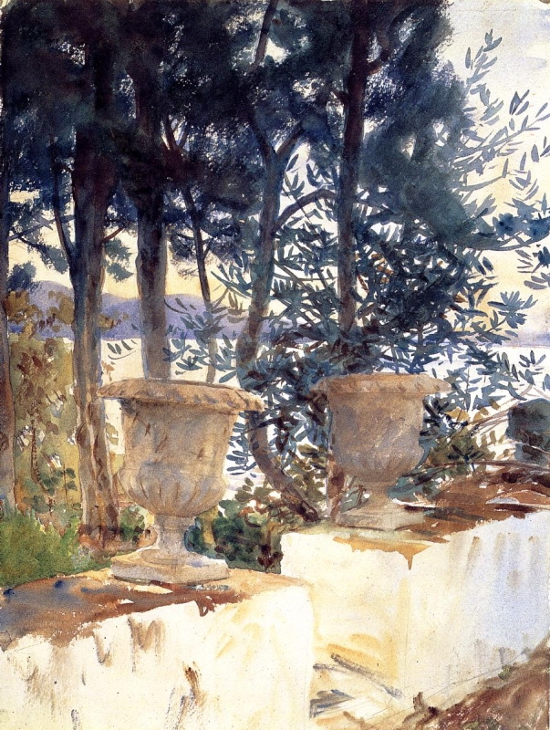 Korfu, terasa (1909)