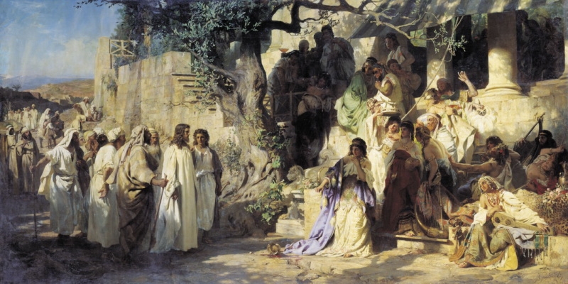 Kristus a hříšnice (1873)