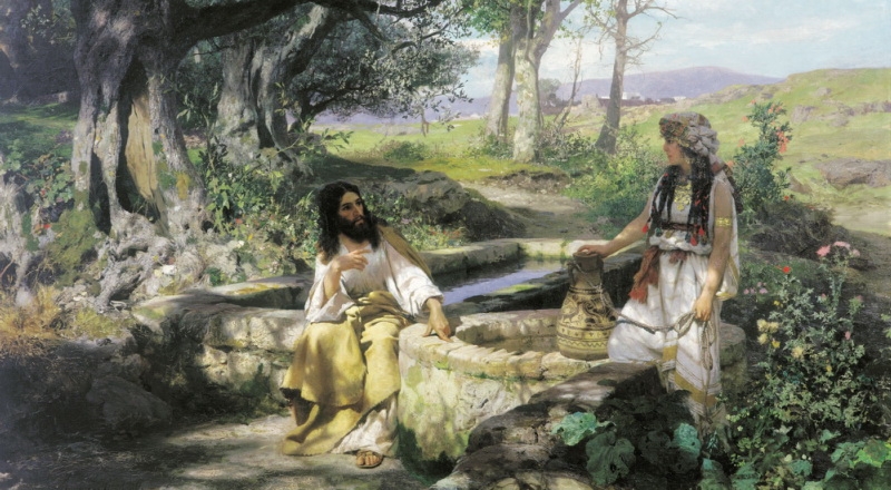Kristus a Samaritánka (1890)