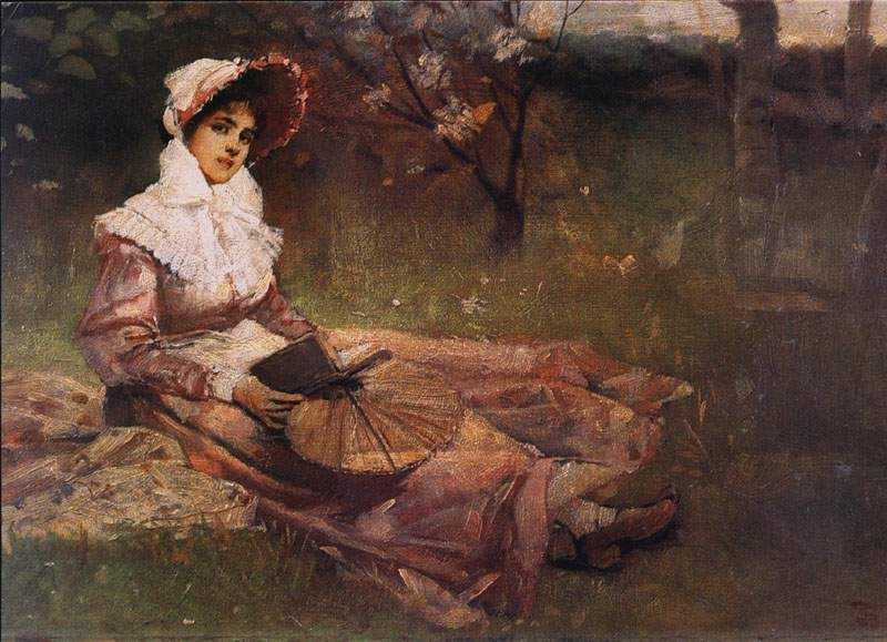 Sedící dáma (1879)