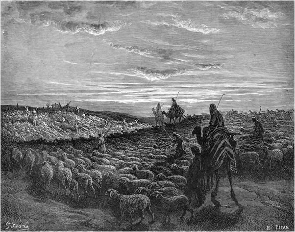 Abraham na cestě do Kanánu
