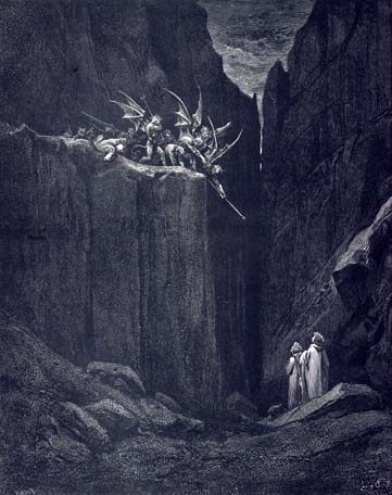 Ilustrace k Dantovu peklu