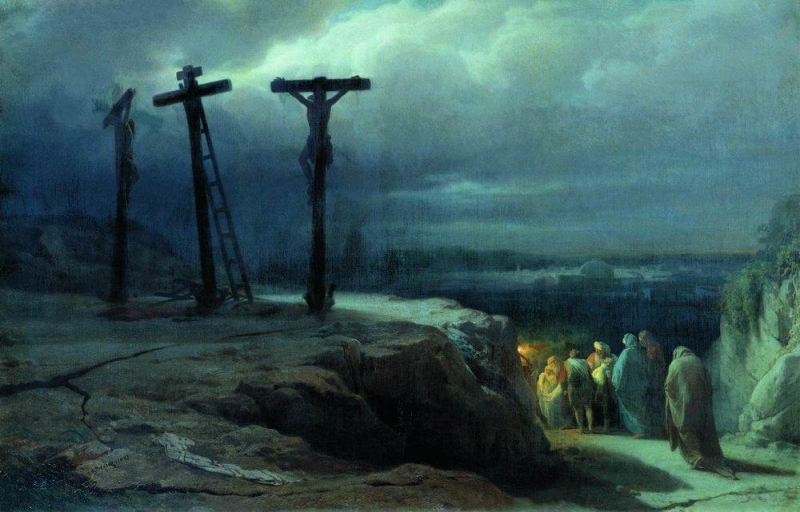 Tma na Golgotě (1869)