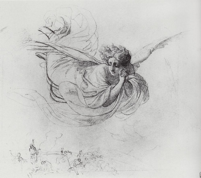 Létící anděl (1849–1850)