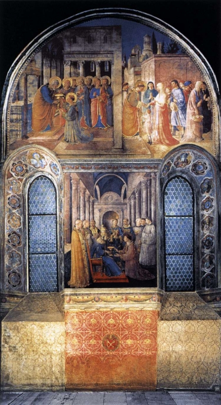 Fresky z Cappella Niccolina, Palazzi Pontifici, Řím