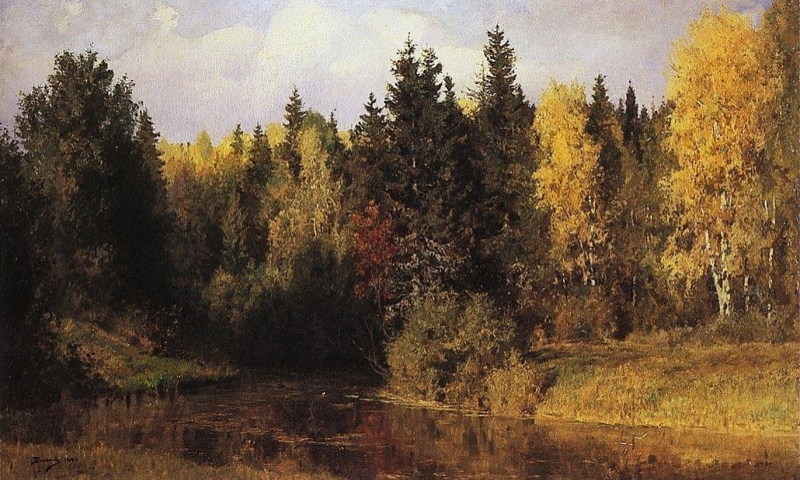 Podzim v Abramcevu (1890)