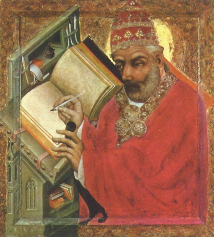 Sv. Řehoř (kol. 1370)
